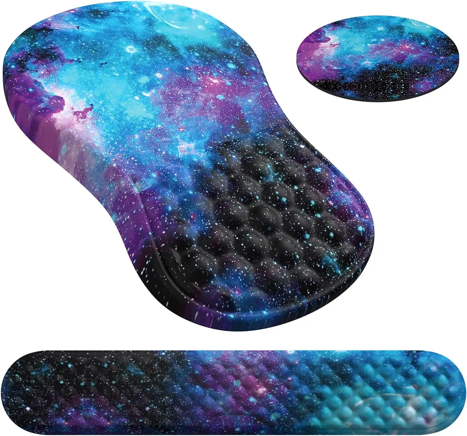 Wrist Mouse Pad Ergonomic Mice Pad Memory Foam Wrist Rest Support Pain Relief