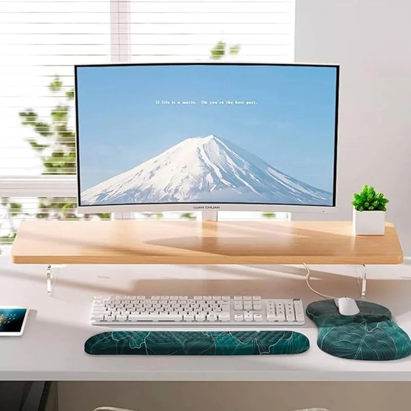 Wrist Mouse Pad Ergonomic Mice Pad Memory Foam Wrist Rest Support Pain Relief